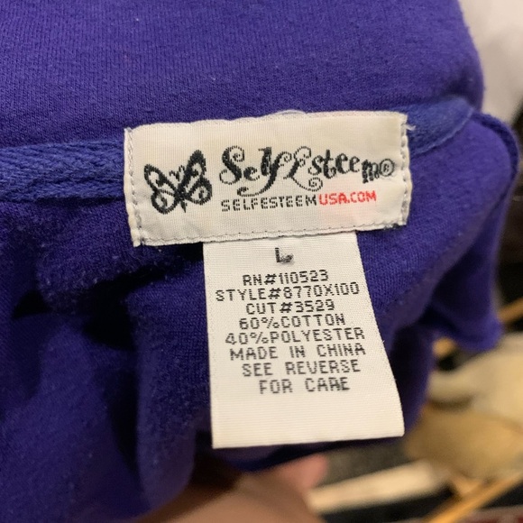 Y2K Women’s Large Soft Cotton Trench Coat Purple Belted Jacket puffy sleeve Sexy - Picture 2 of 7